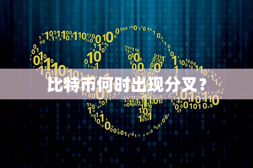 比特币何时出现分叉？第1张-金锚网