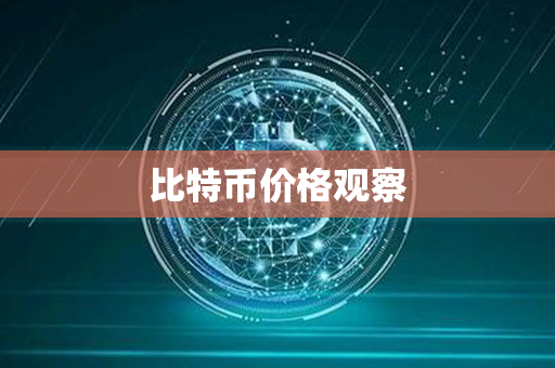 比特币价格观察第1张-金锚网