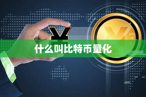 什么叫比特币量化第1张-金锚网