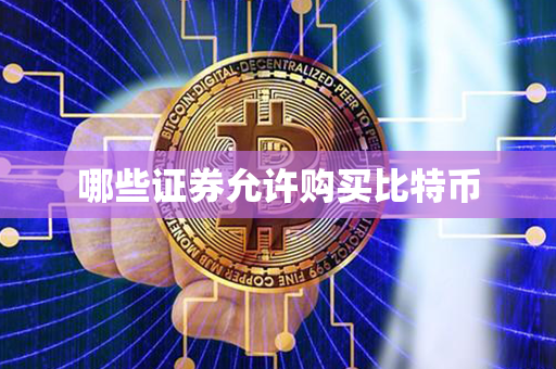 哪些证券允许购买比特币第1张-金锚网