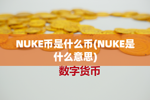 NUKE币是什么币(NUKE是什么意思)